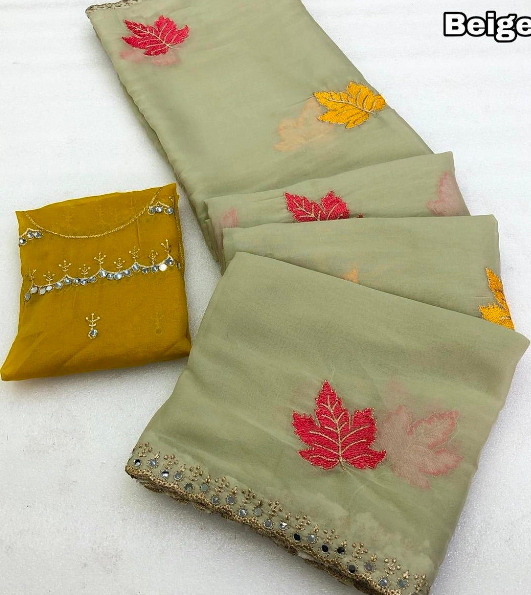 Star Georgette Saree