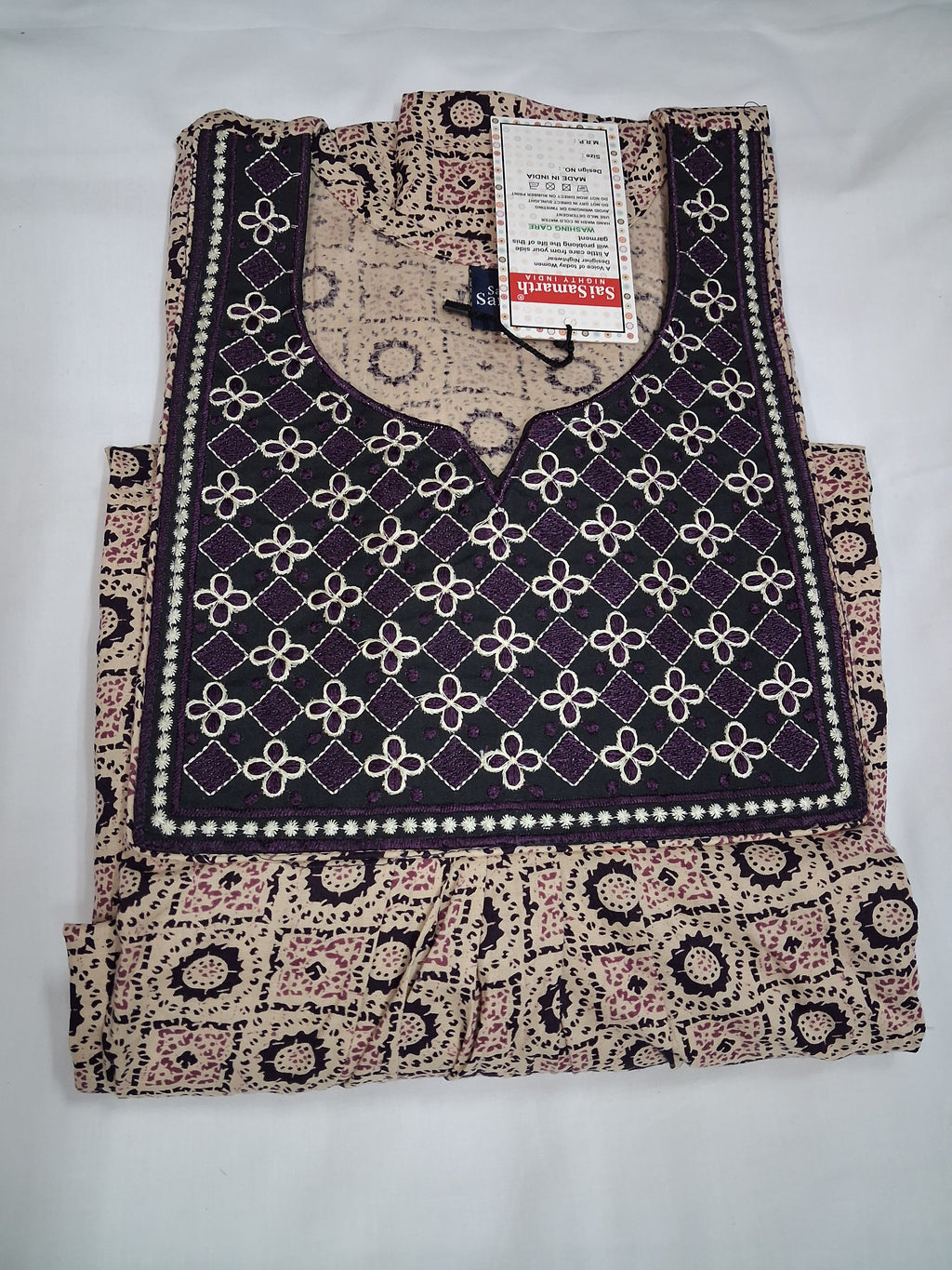 Box Embroidery - Purple