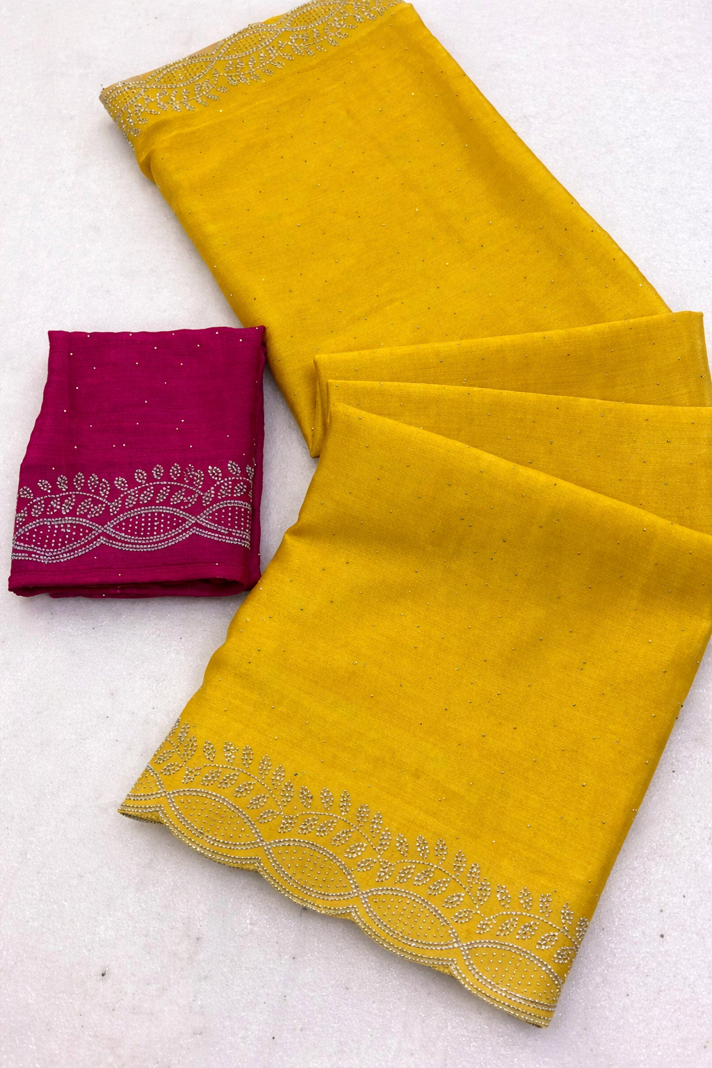 Chinnon silk Saree