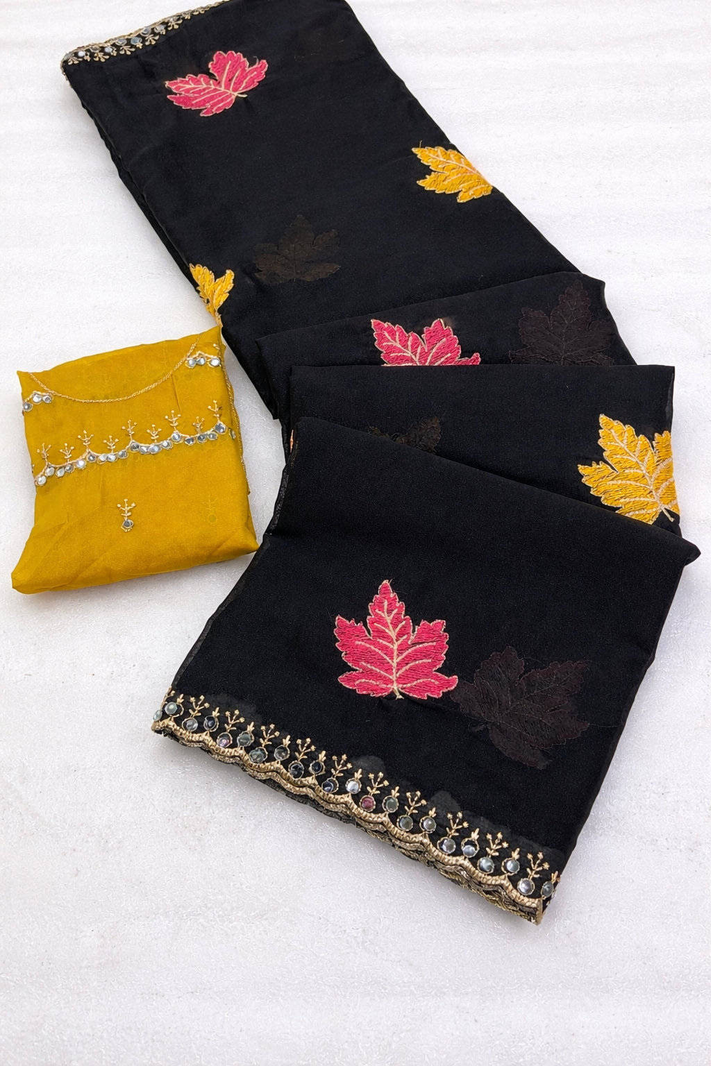 Star Georgette Saree