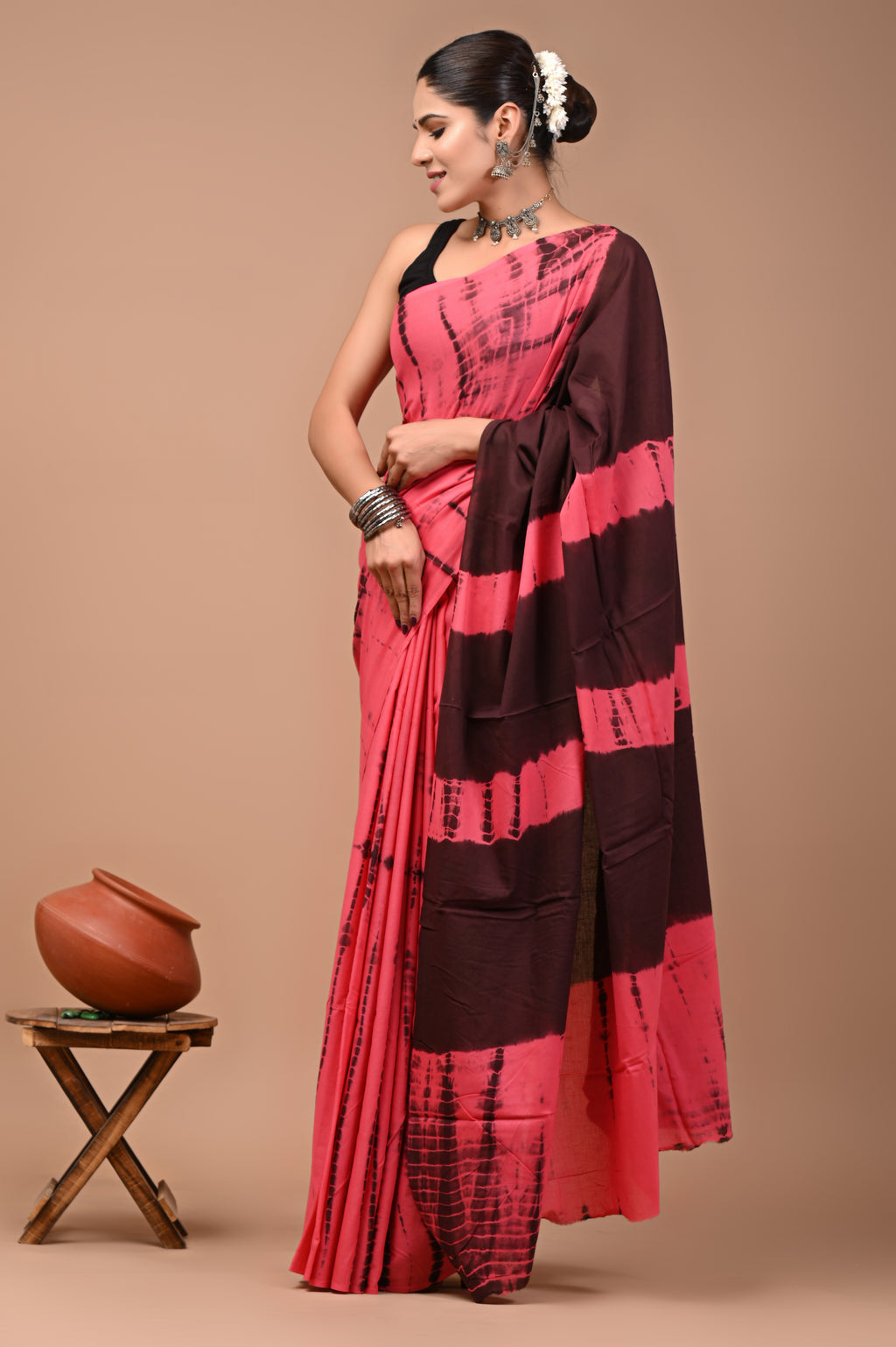 Mulmul-Cotton-Coral Pink