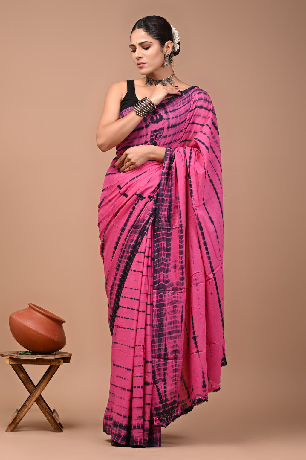 Mulmul Cotton – Bubblegum Pink