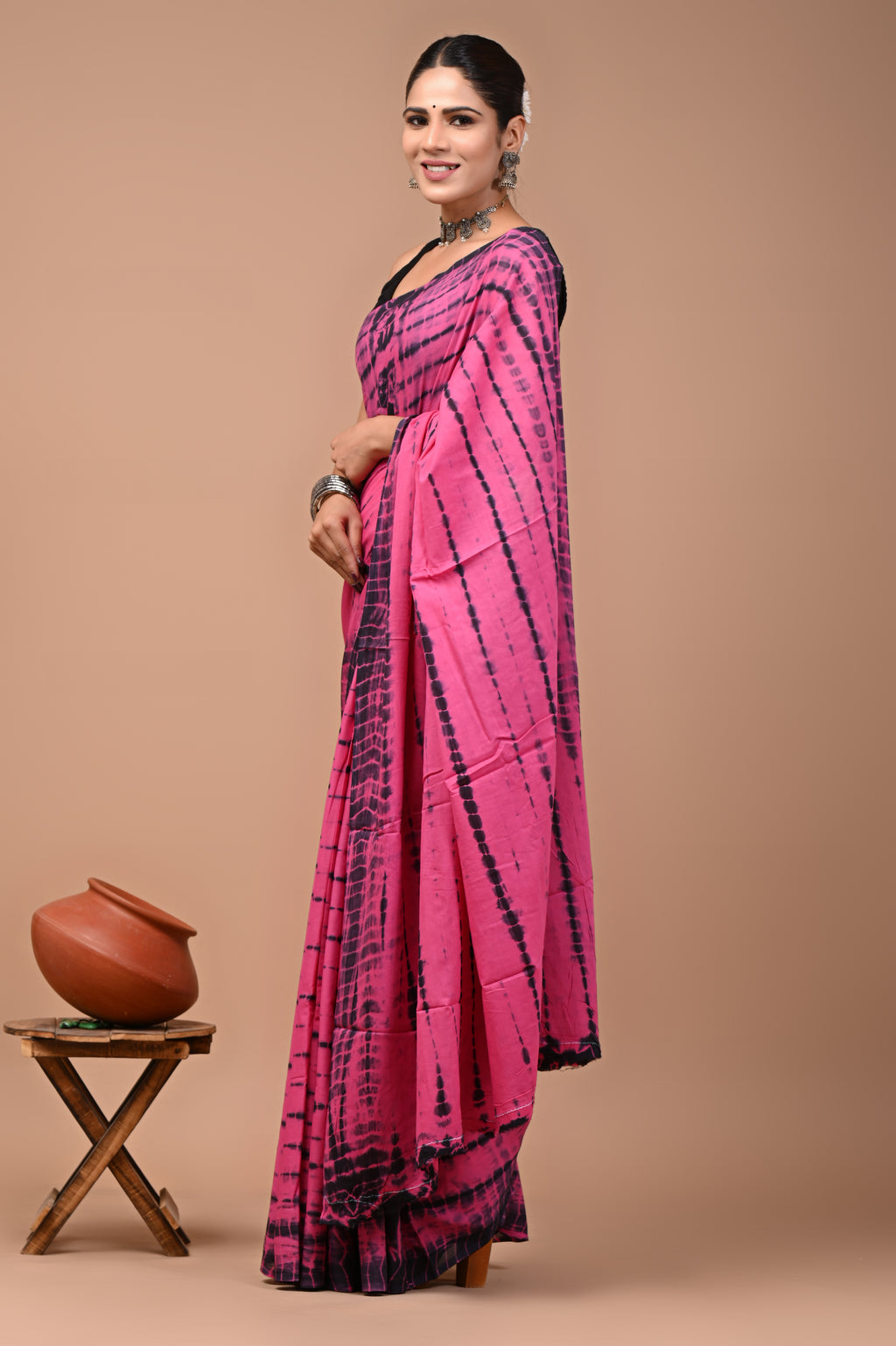 Mulmul Cotton – Bubblegum Pink