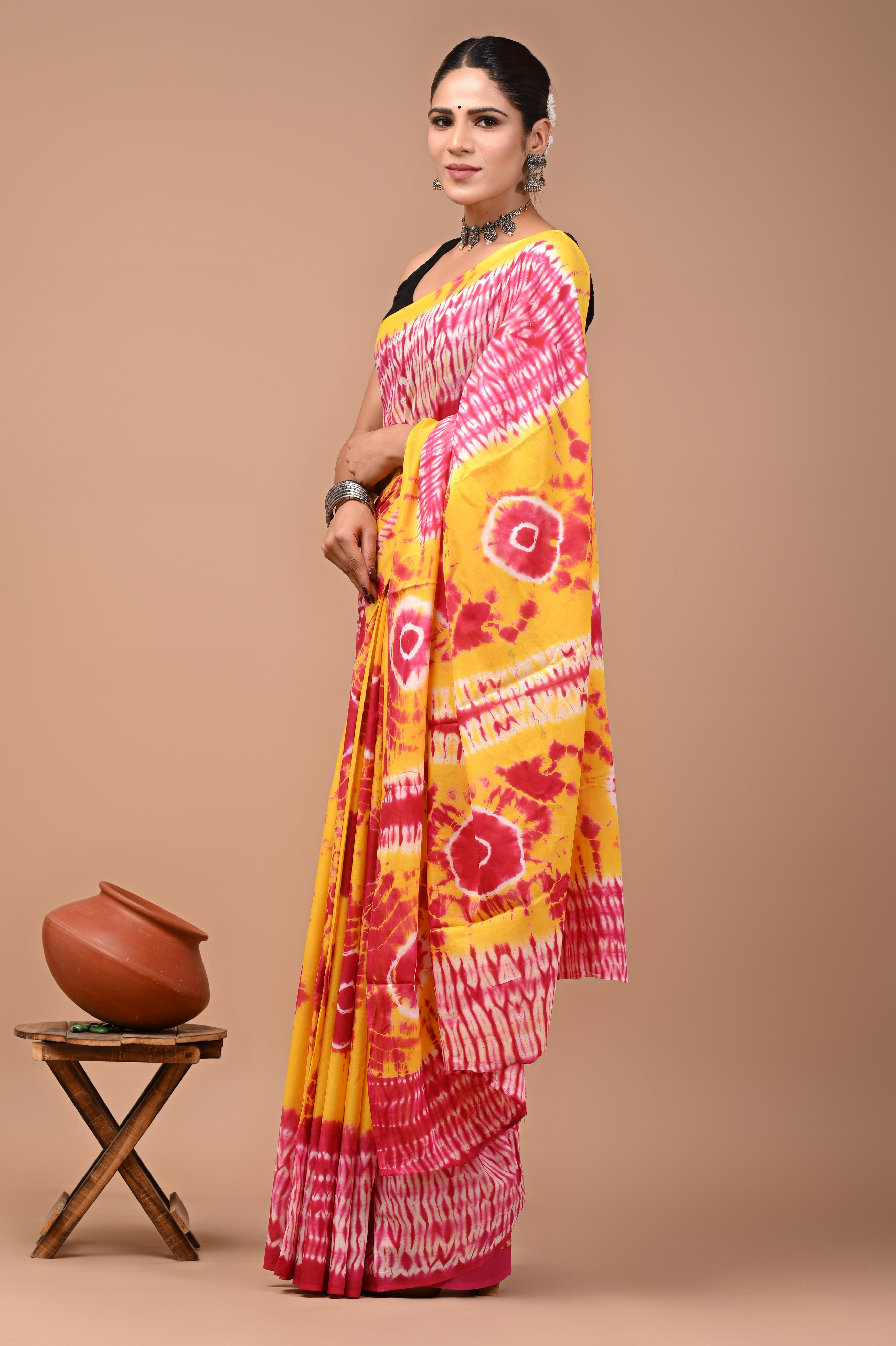 Mulmul Cotton – Marigold Yellow