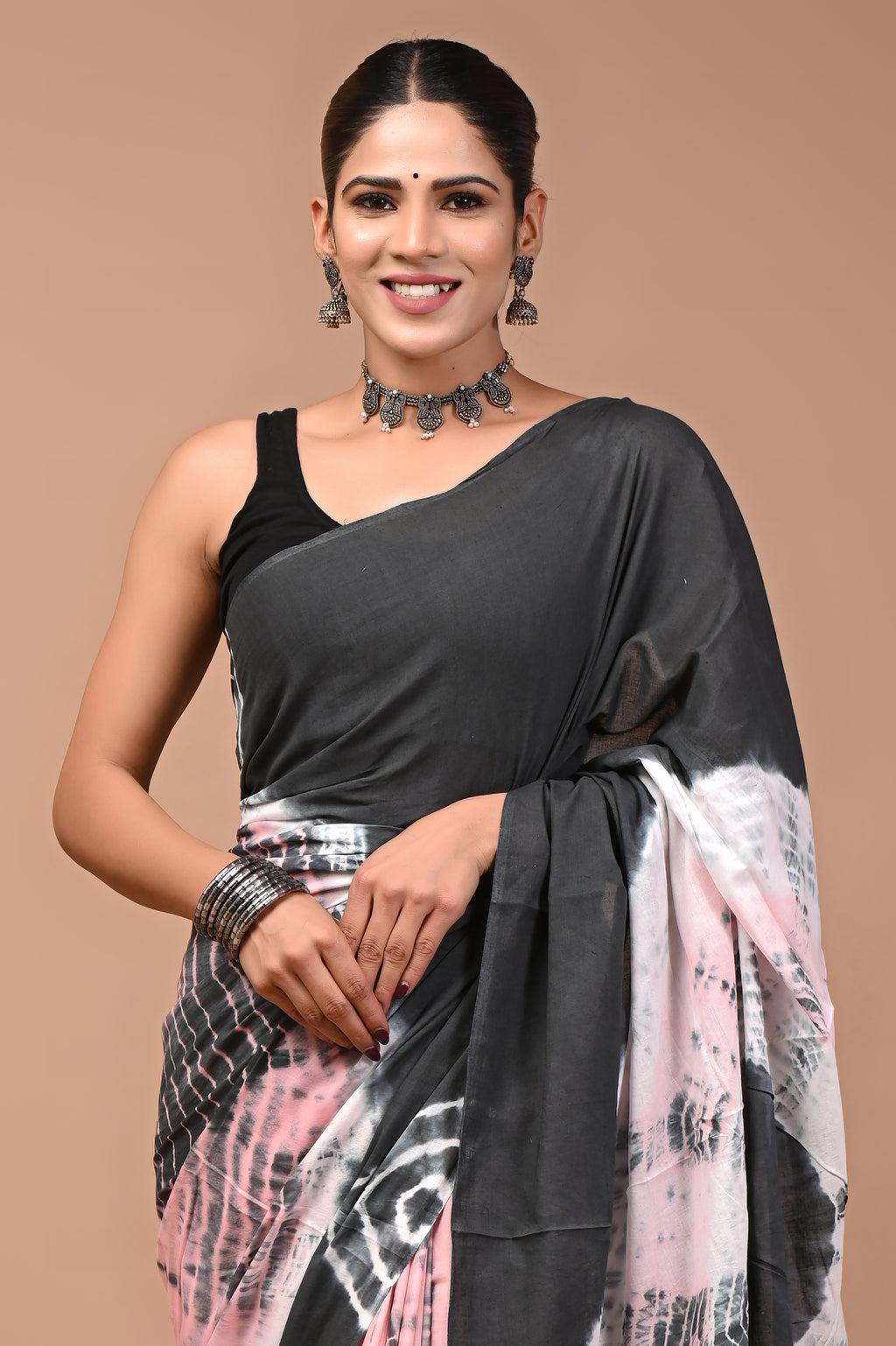 Mulmul Cotton – Charcoal Black