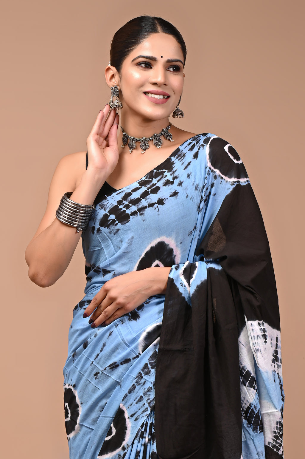 Mulmul Cotton –Powder Blue