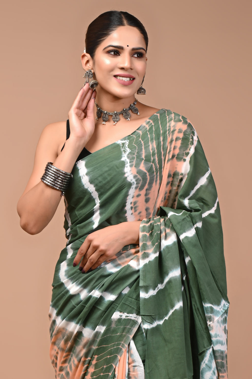 Mulmul Cotton –Forest Sage Green