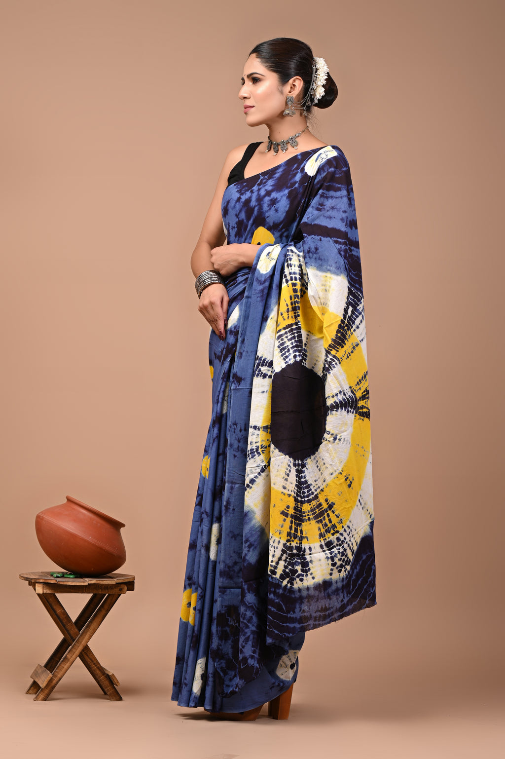 Mulmul Cotton – Slate Blue