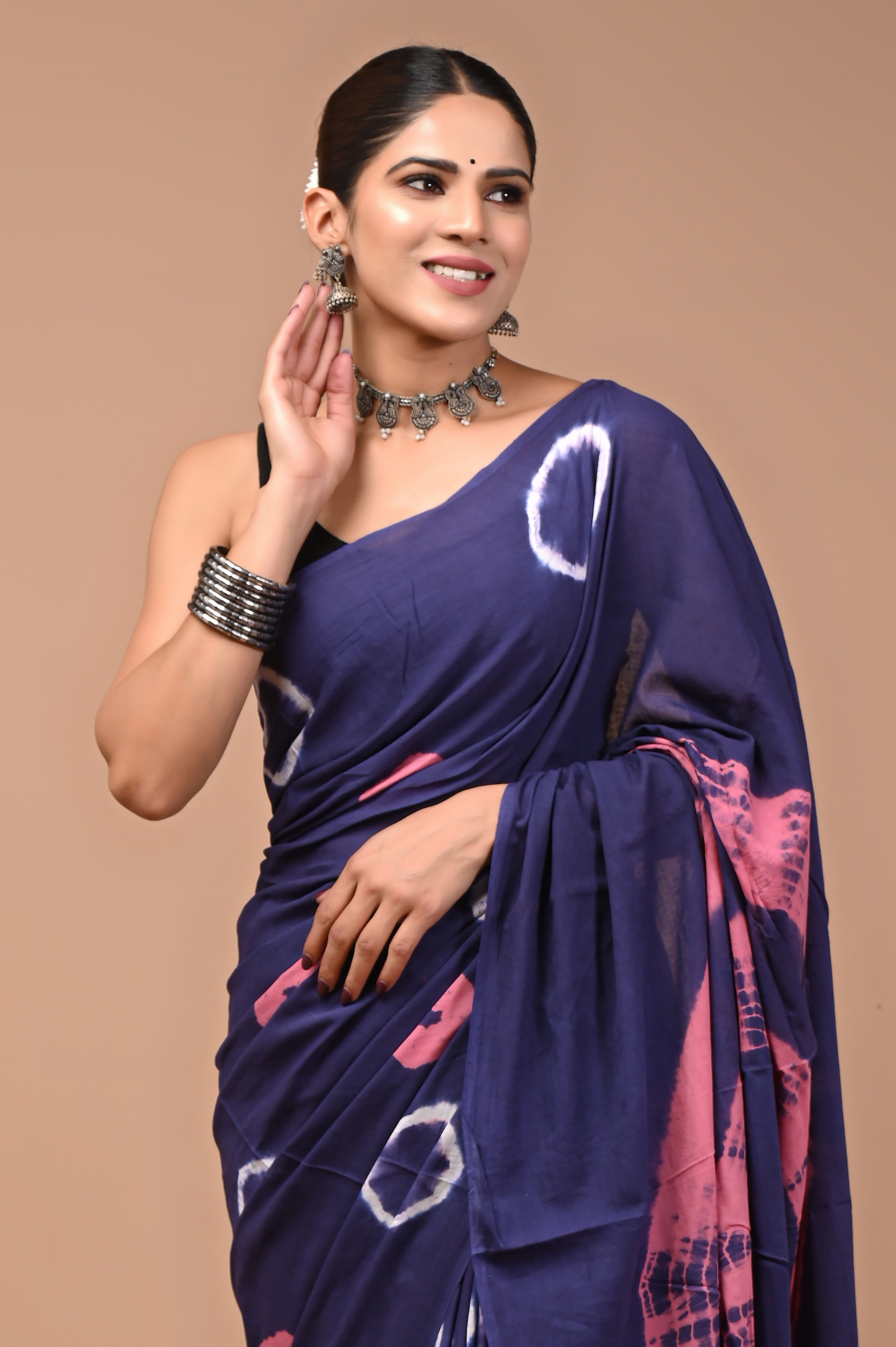 Mulmul Cotton – Midnight Indigo