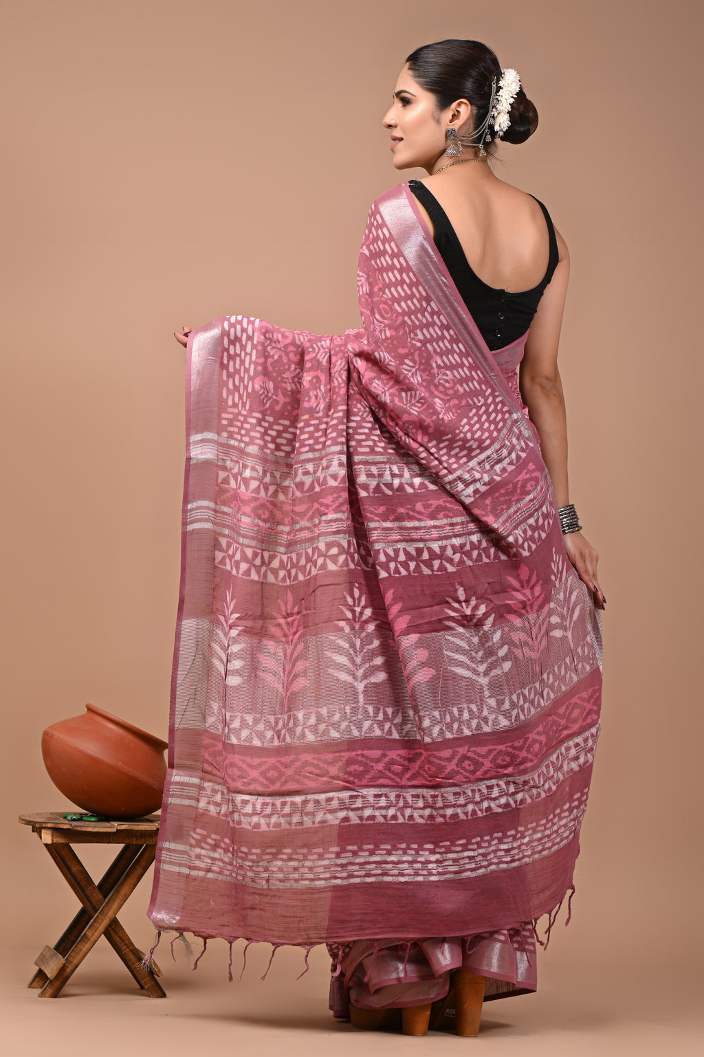 Mulmul Cotton – Dusty Berry