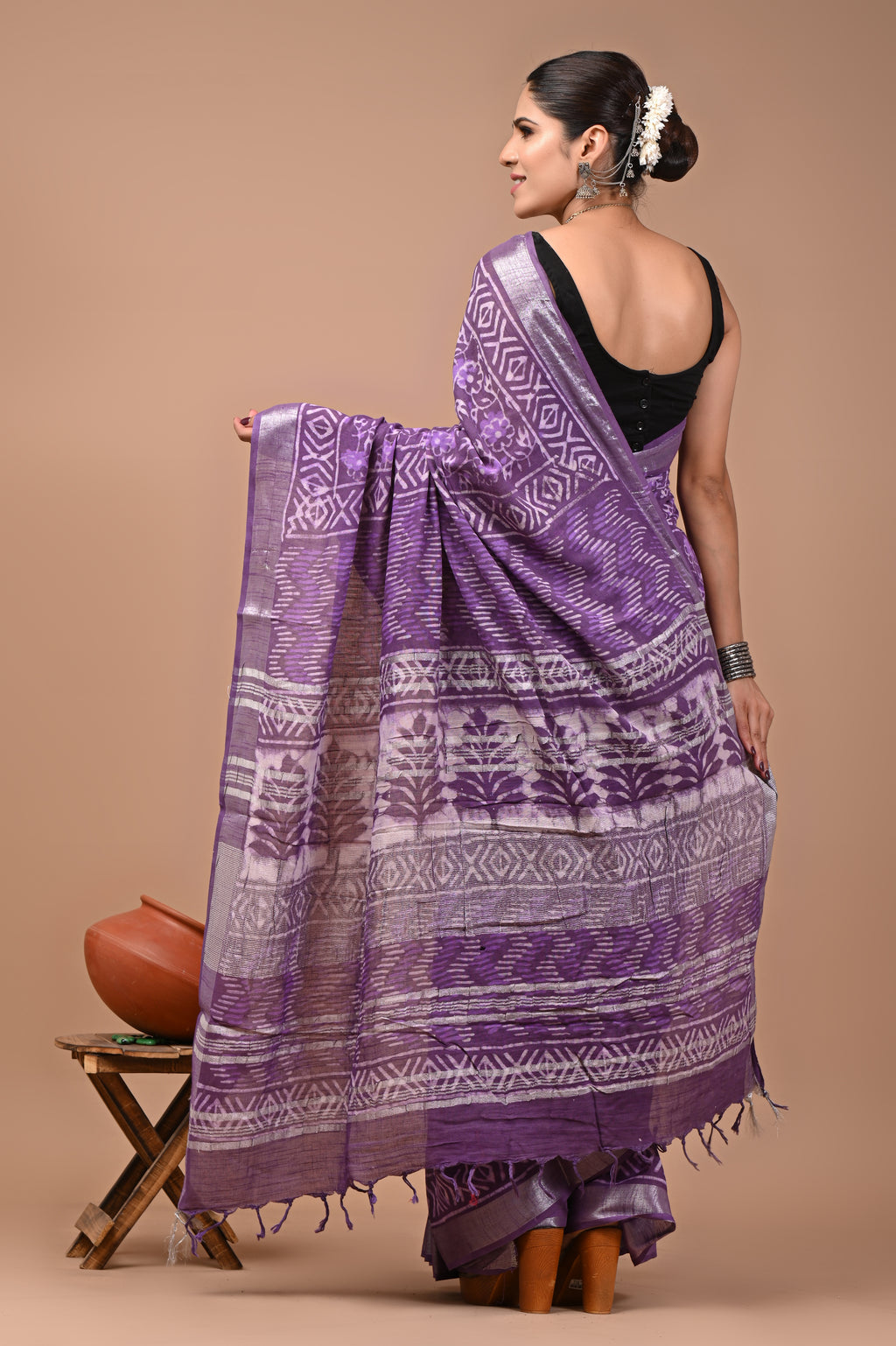 Mulmul Cotton – Royal Lavender