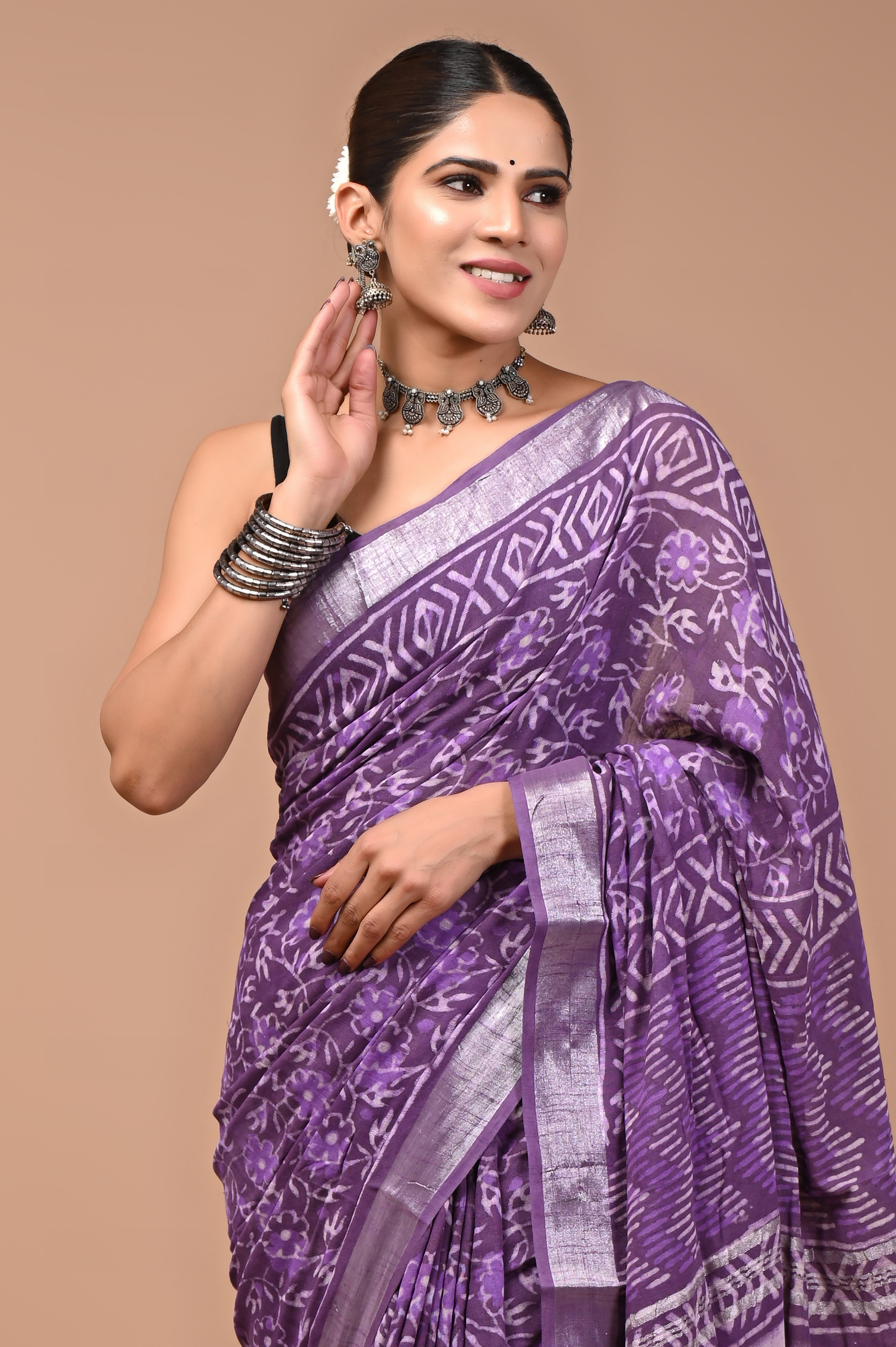 Mulmul Cotton – Royal Lavender