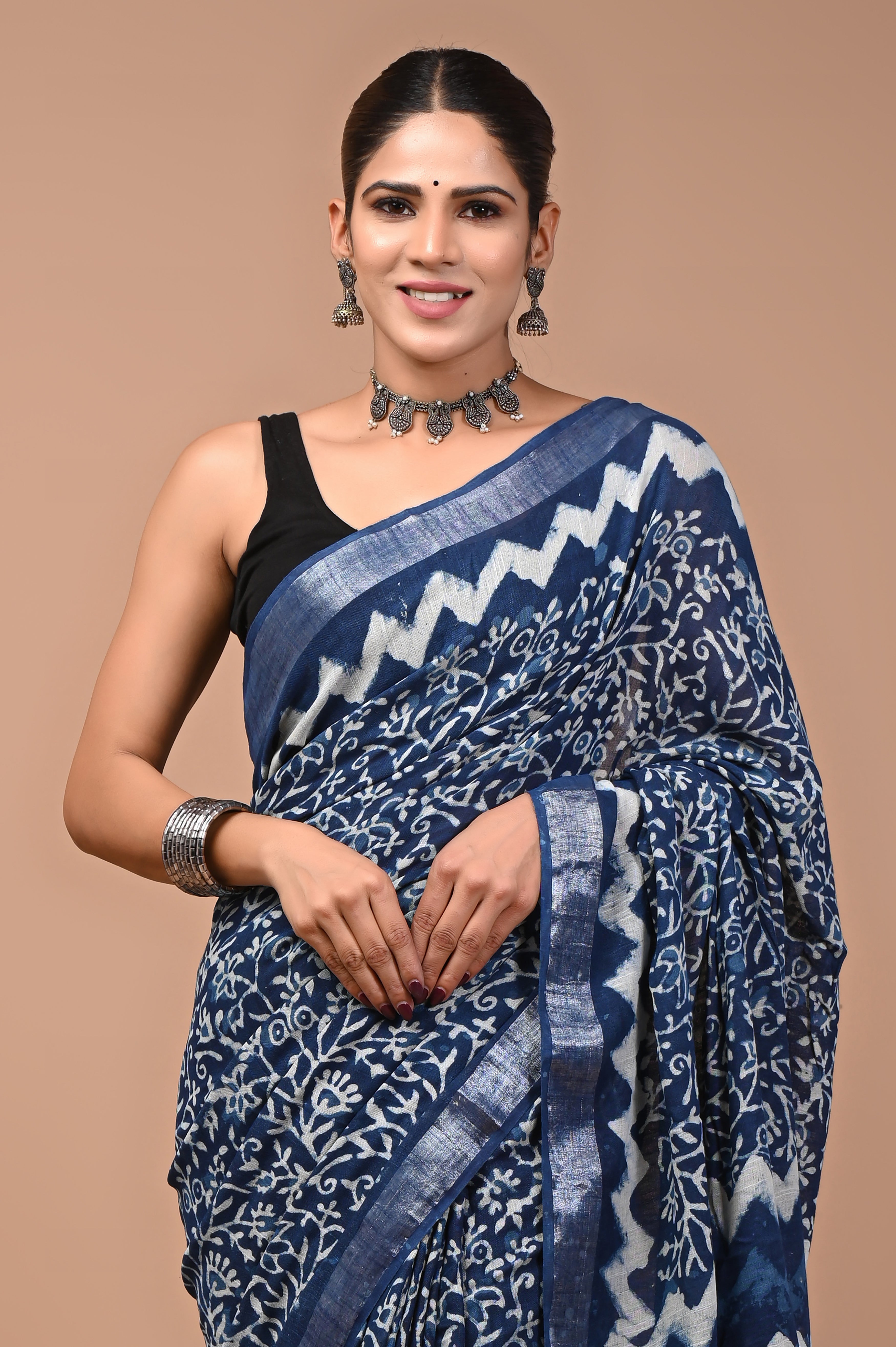 Mulmul Cotton – Steel Blue