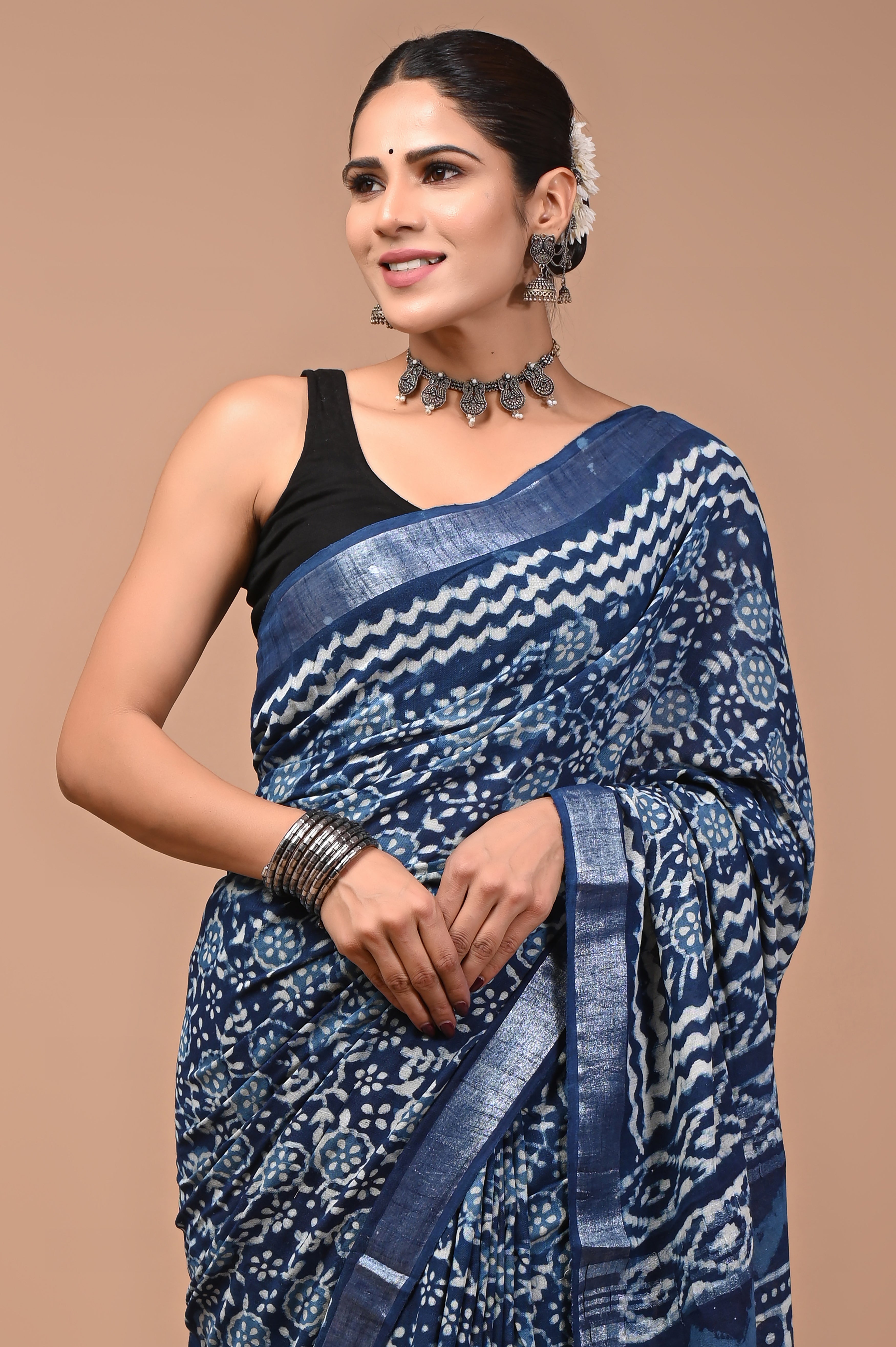 Mulmul Cotton – Midnight Navy