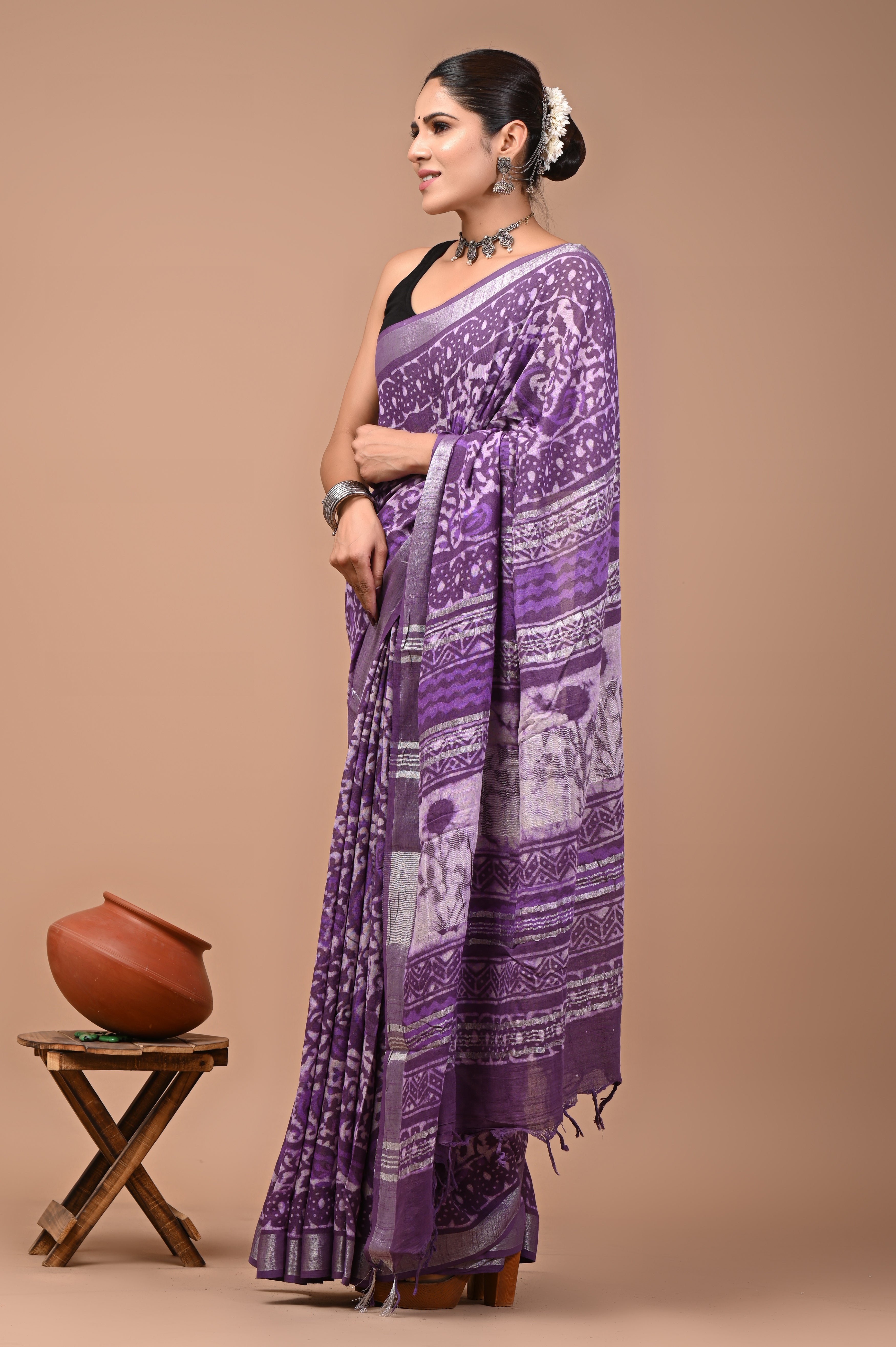 Mulmul Cotton – Vintage Plum