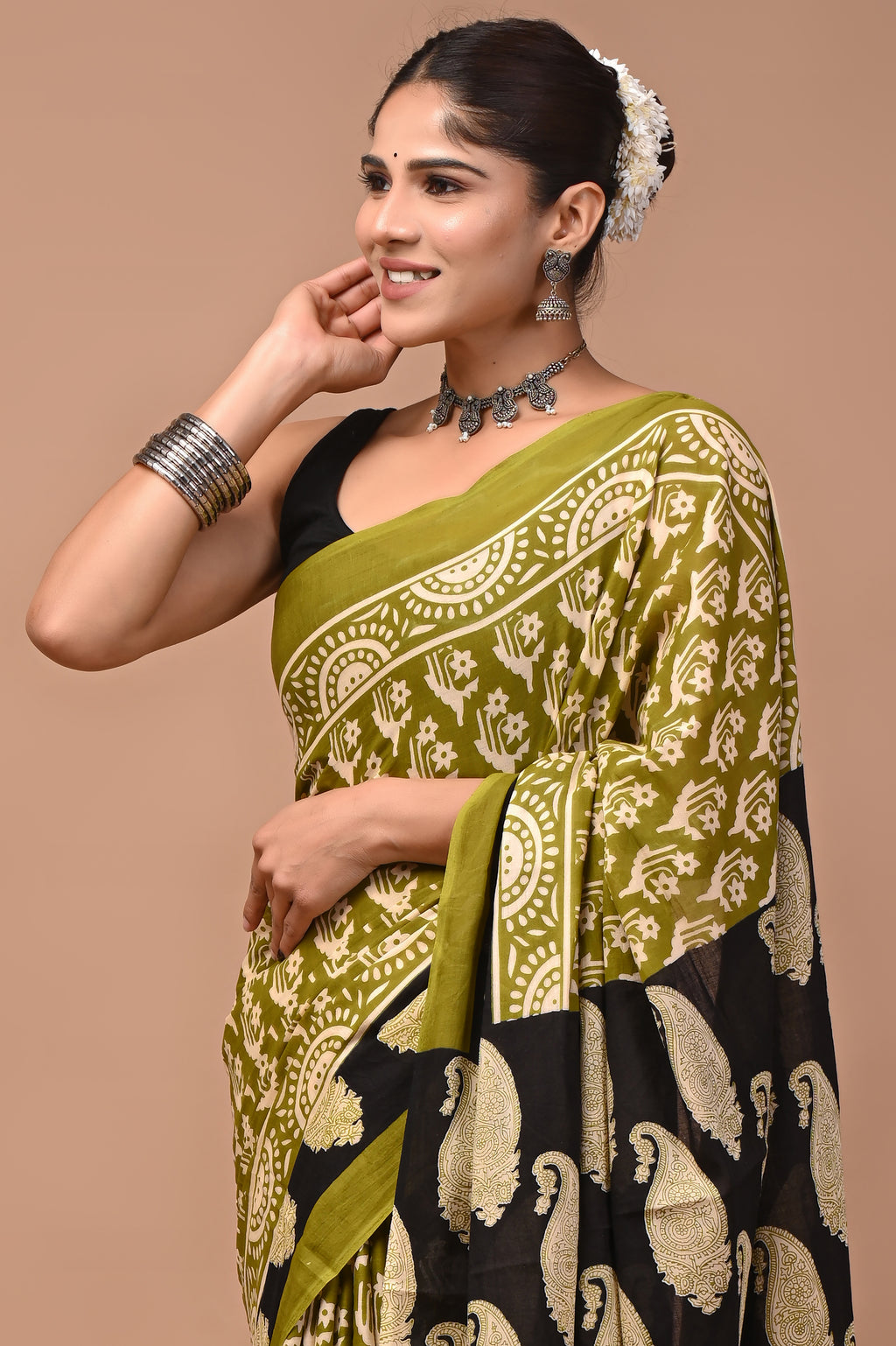 Mulmul Cotton – Dark golden yellow
