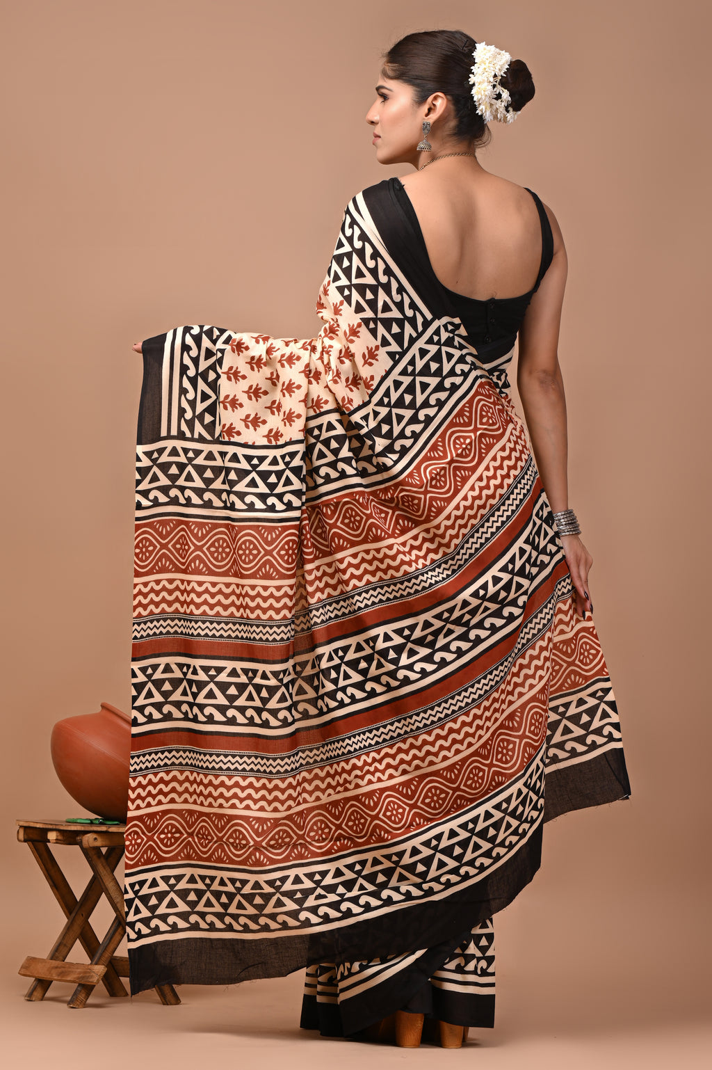 Mulmul Cotton – Soft peach