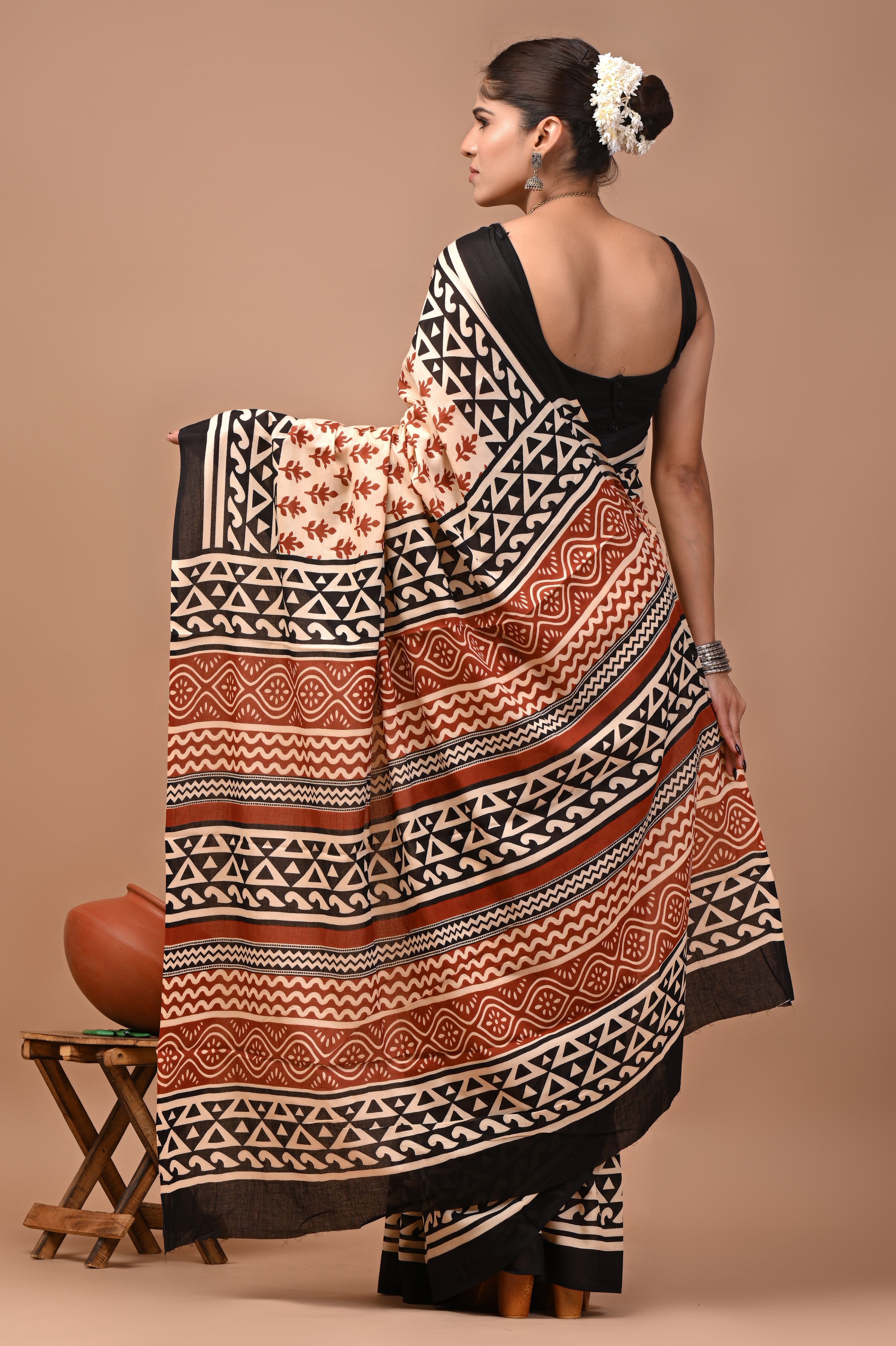 Mulmul Cotton – Soft peach