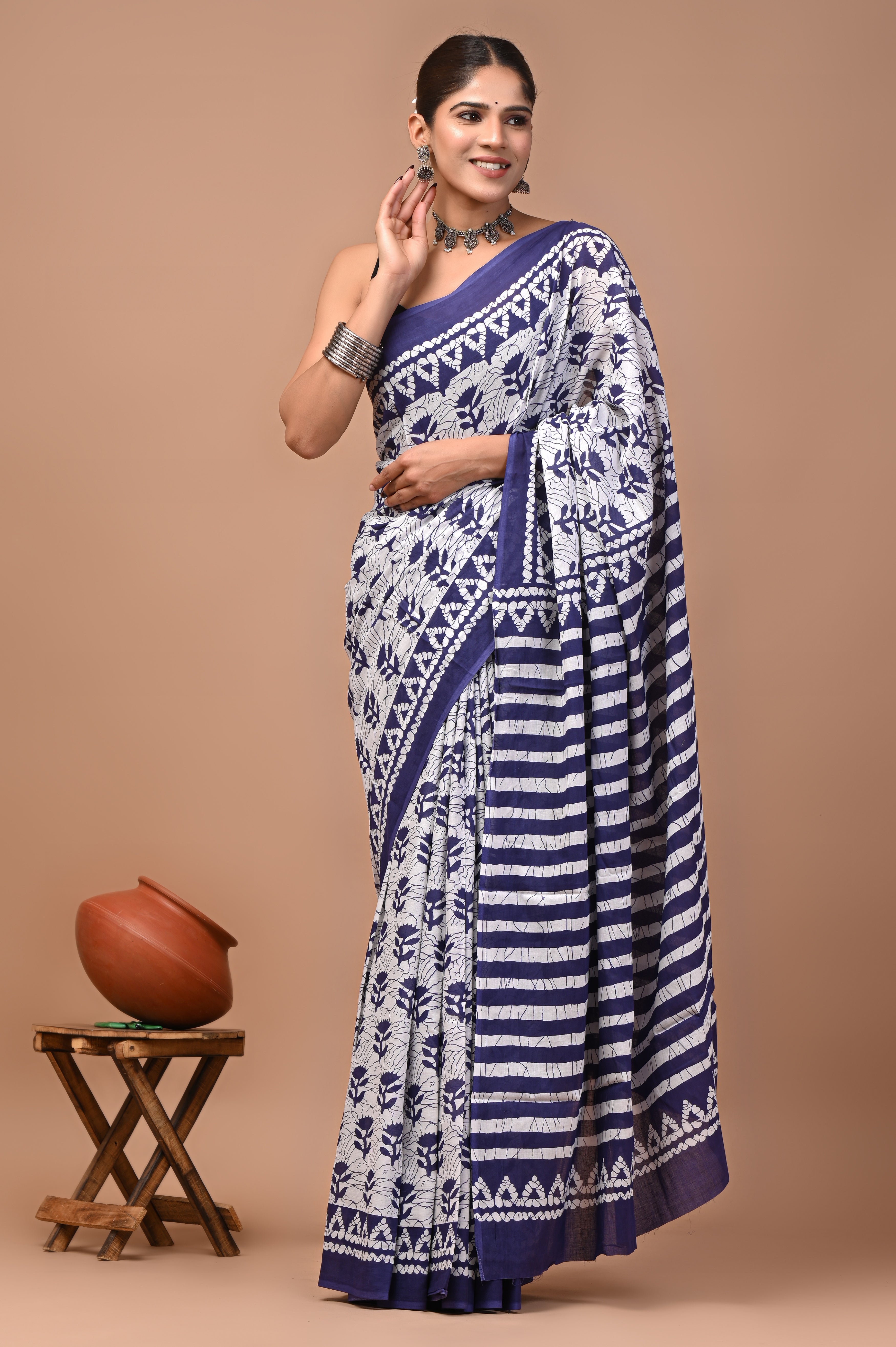 Mulmul Cotton – Soft silver