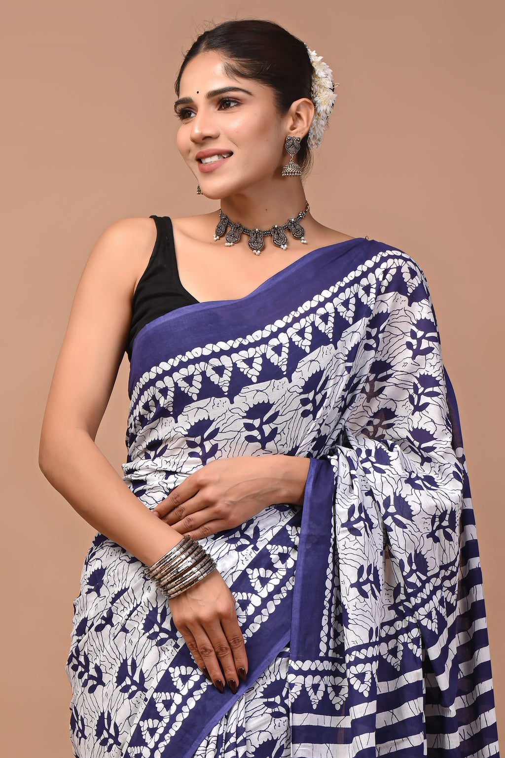 Mulmul Cotton – Soft silver