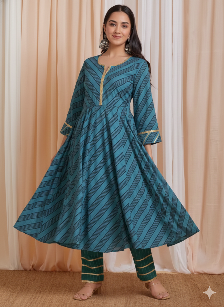 Kurthi Blue