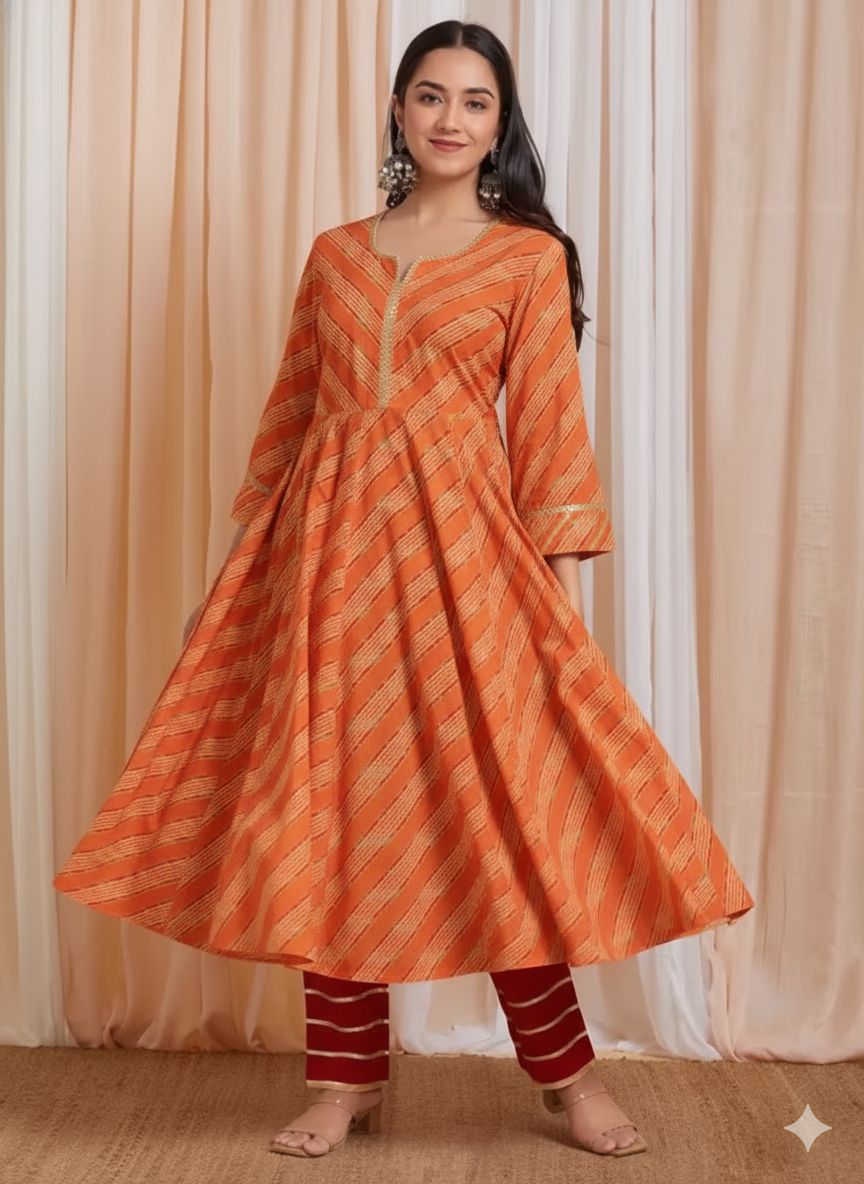 Kurthi orange