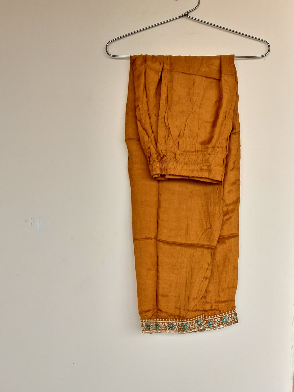 Honey color 3-Piece Kurti Set