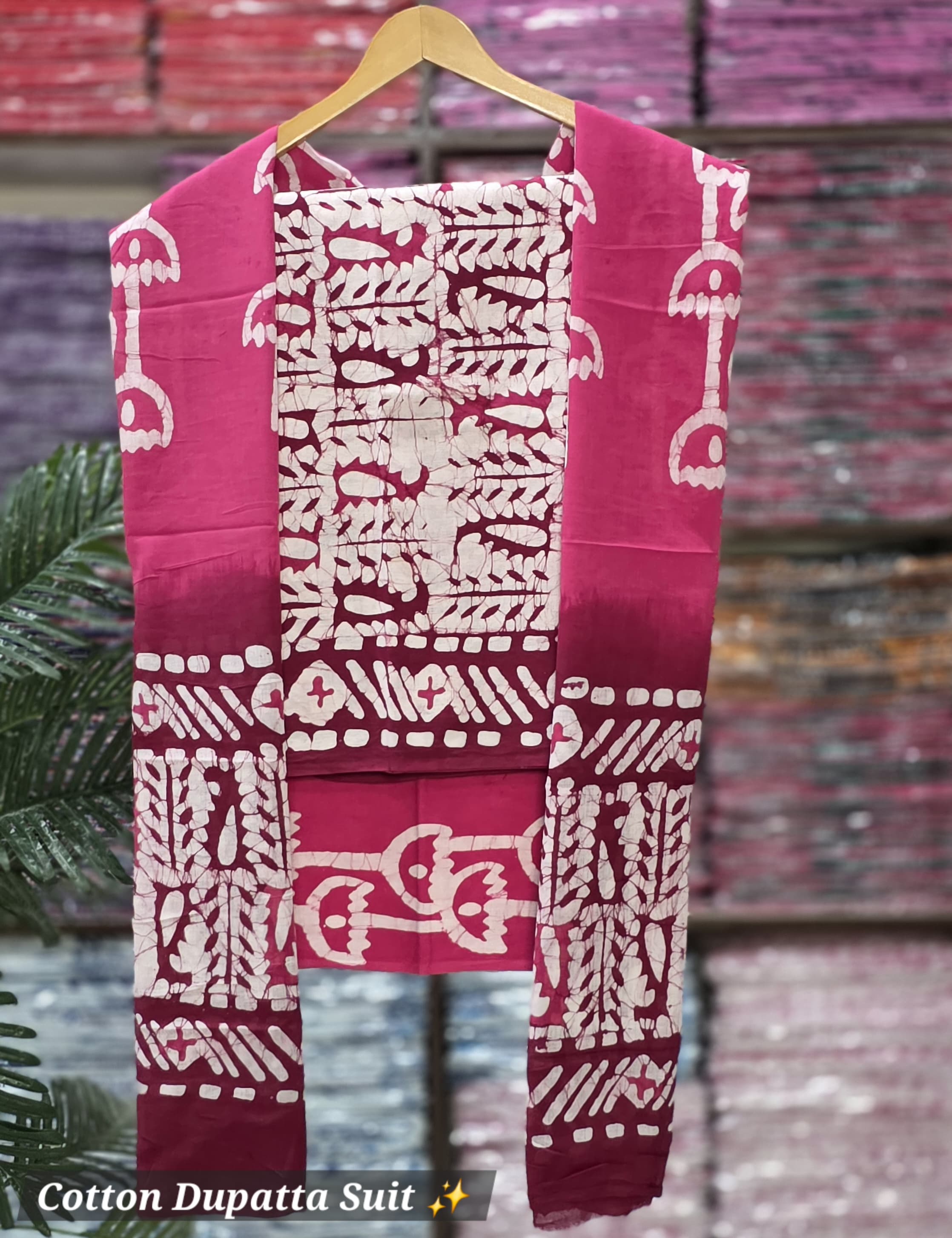 Unstitched Material - Deep Rose Wine