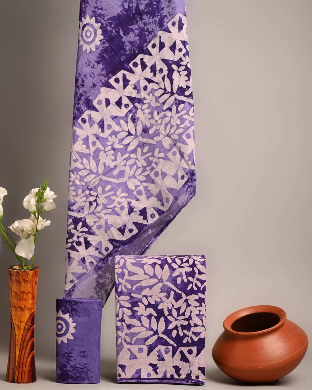Unstitched Material - Dusty Lavender