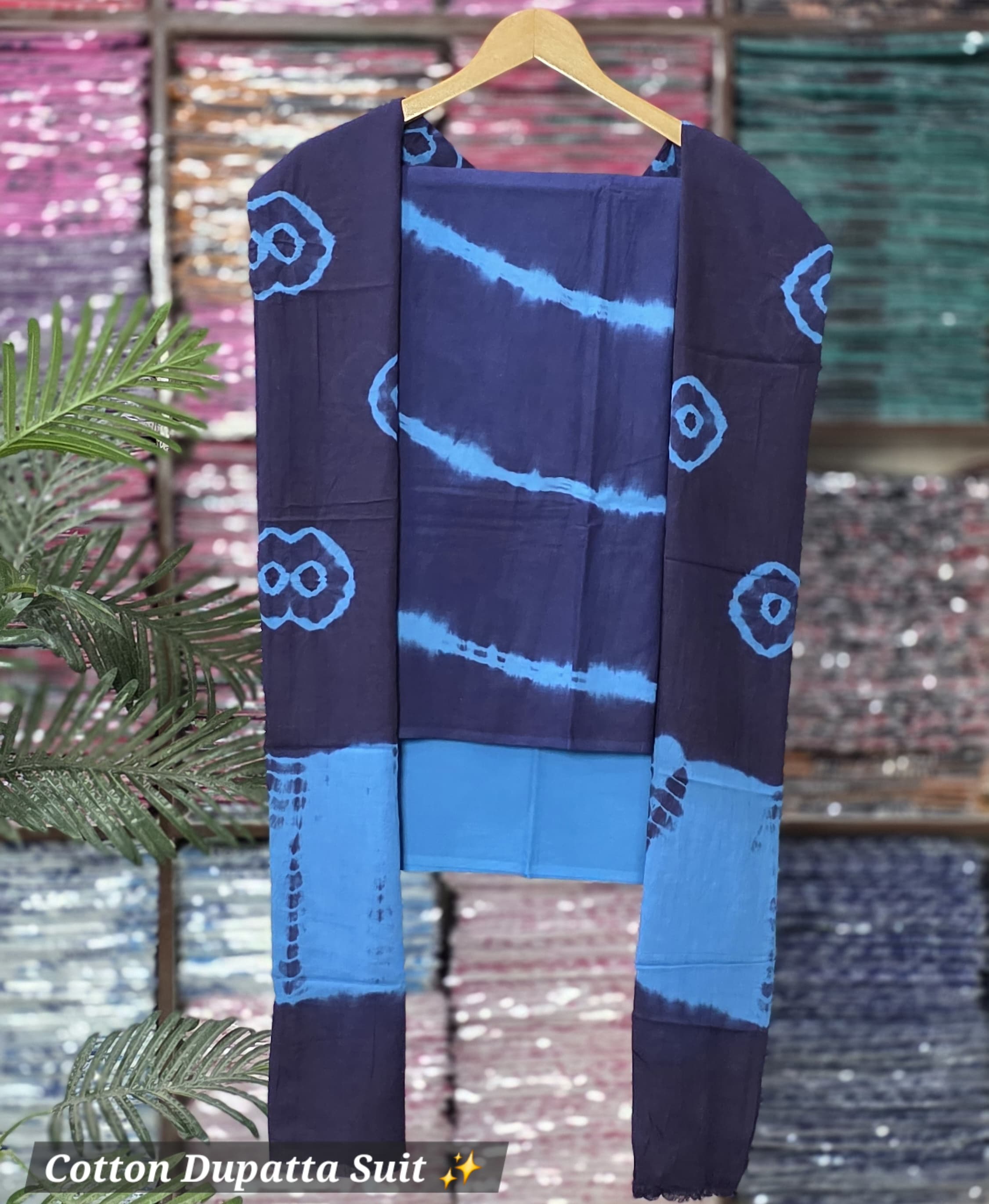 Unstitched Material - Deep Slate Indigo