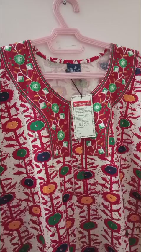 Bathik Fancy Premium-I - Red