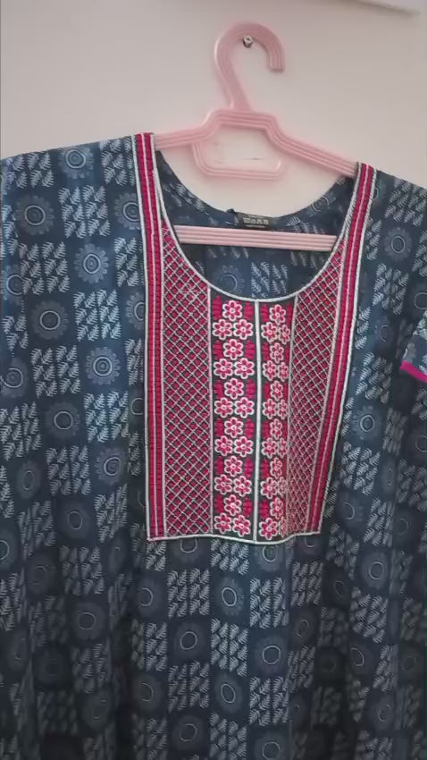 Ajrak Embroidery